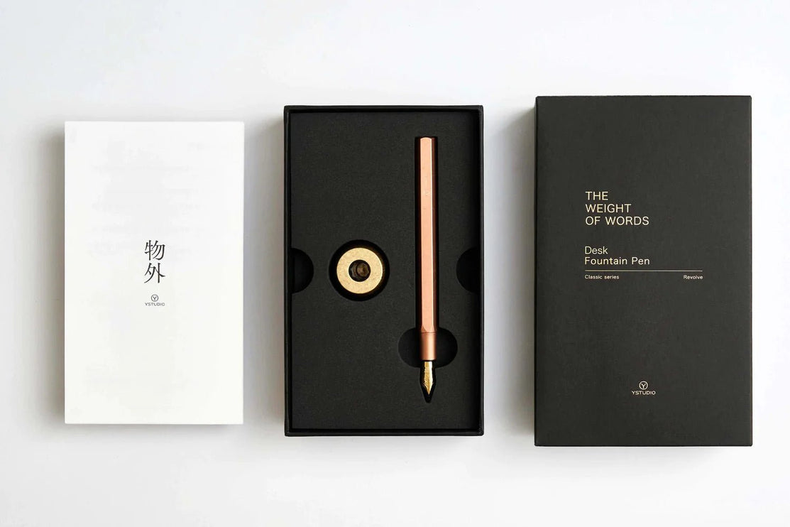 Pluma Fuente de Escritorio - Copper - ColorSwatch