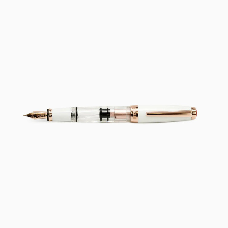 Pluma Fuente Diamond Mini - White Rose Gold II - ColorSwatch