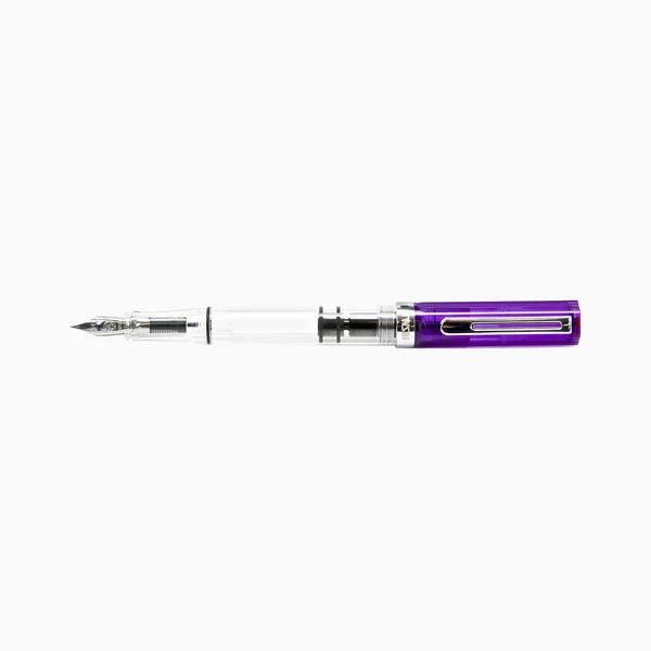 Pluma Fuente Eco - Transparent Purple - ColorSwatch
