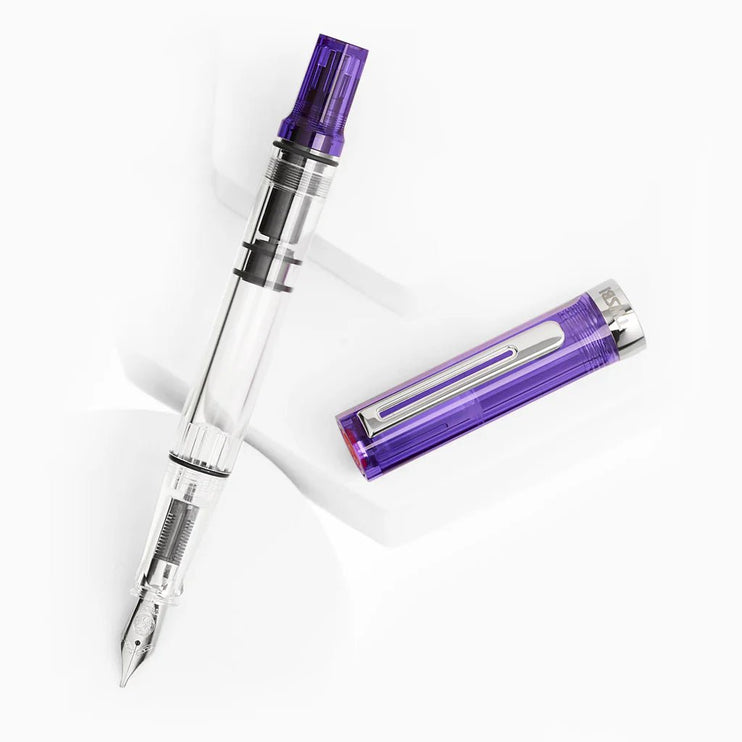 Pluma Fuente Eco - Transparent Purple - ColorSwatch