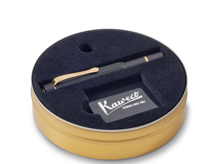 Pluma Fuente Piston Sport AL - Black/Gold - ColorSwatch