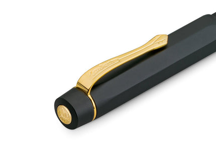 Pluma Fuente Piston Sport AL - Black/Gold - ColorSwatch