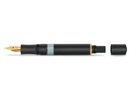 Pluma Fuente Piston Sport AL - Black/Gold - ColorSwatch
