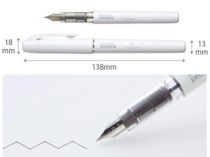 Pluma Fuente Platinum Preppy x Kokuyo Perpanep - ColorSwatch