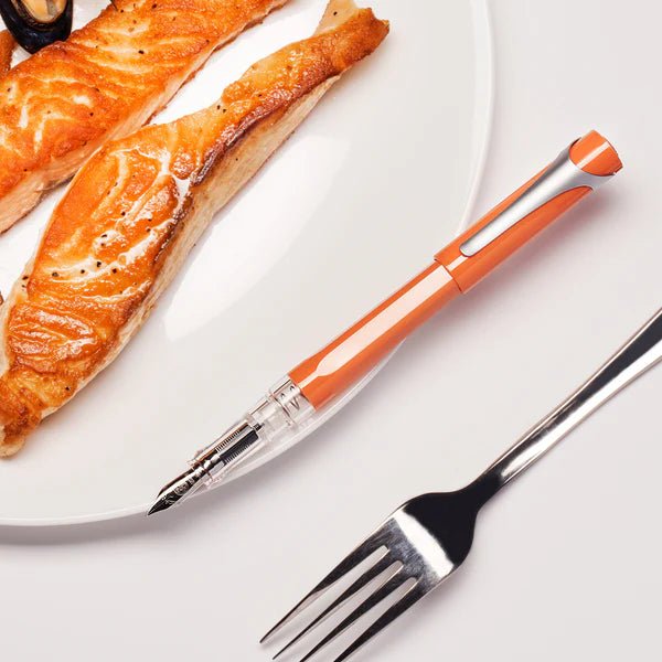 Pluma Fuente Swipe - Salmon - ColorSwatch