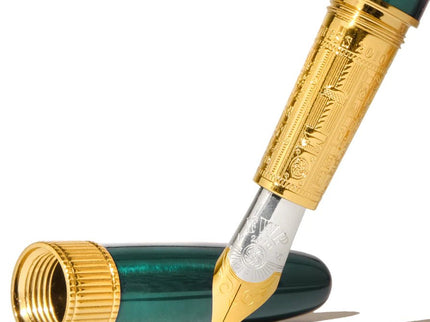 Pluma Fuente - The Joule - Engravers Teal - ColorSwatch
