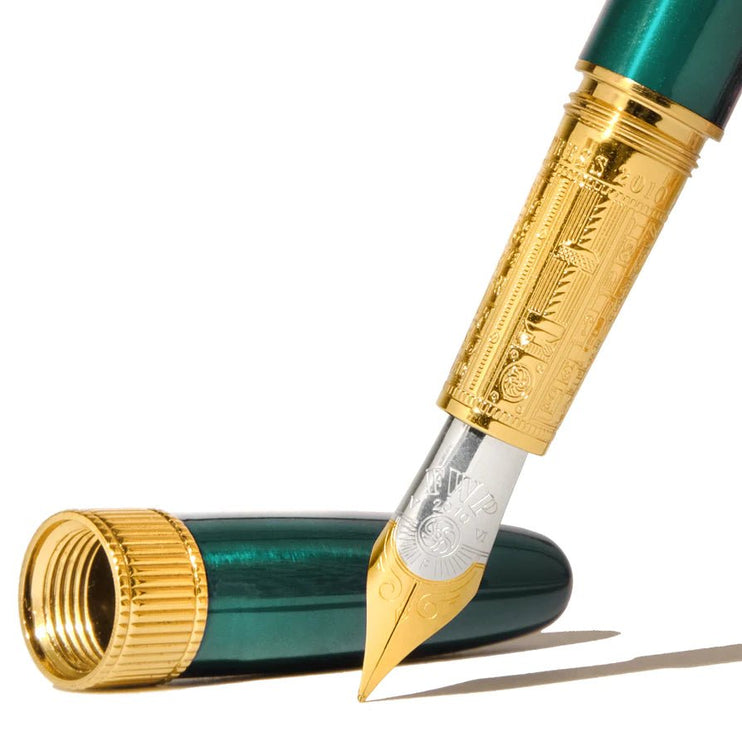 Pluma Fuente - The Joule - Engravers Teal - ColorSwatch