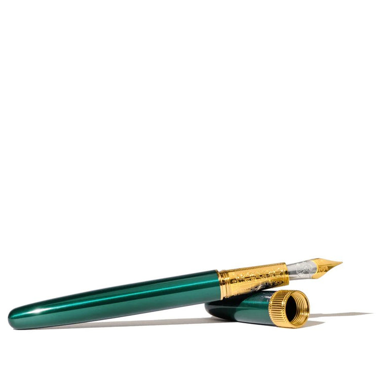 Pluma Fuente - The Joule - Engravers Teal - ColorSwatch