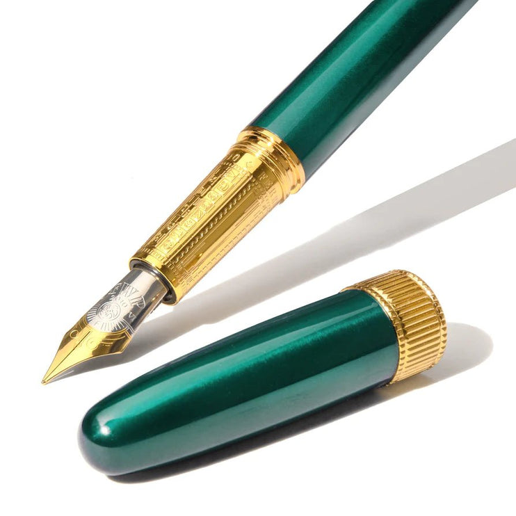 Pluma Fuente - The Joule - Engravers Teal - ColorSwatch