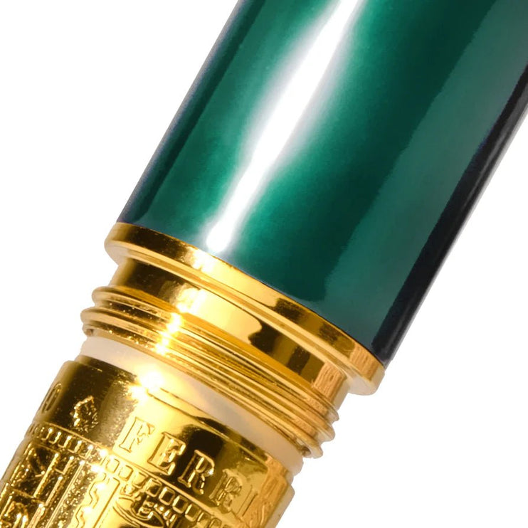 Pluma Fuente - The Joule - Engravers Teal - ColorSwatch