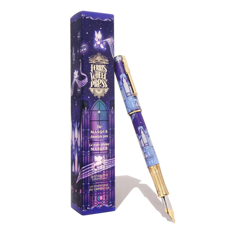 Pluma Fuente - The Masque -The Twilight Symphony (Edición Limitada 2026) - ColorSwatch