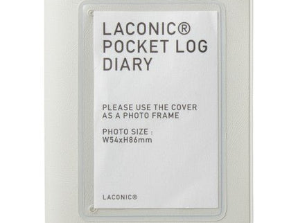 Pocketlog Diary B7 - White Photo Frame - ColorSwatch