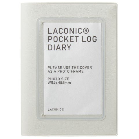 Pocketlog Diary B7 - White Photo Frame - ColorSwatch