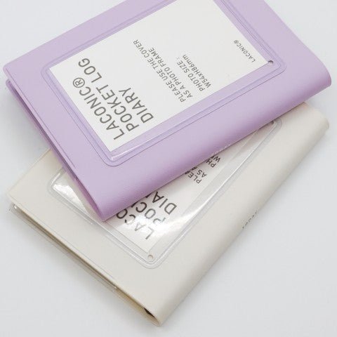 Pocketlog Diary B7 - White Photo Frame - ColorSwatch