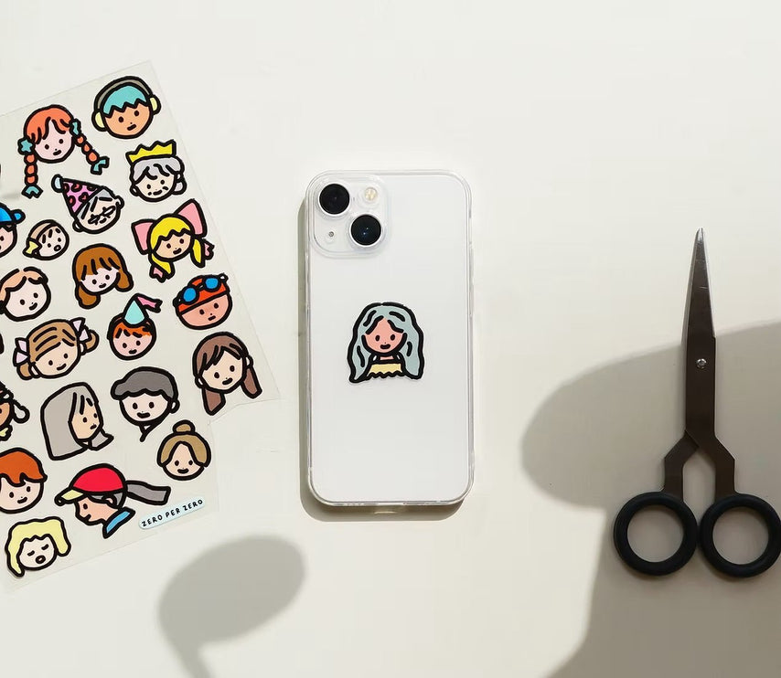 Point Stickers - Cats - ColorSwatch