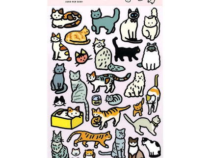 Point Stickers - Cats - ColorSwatch