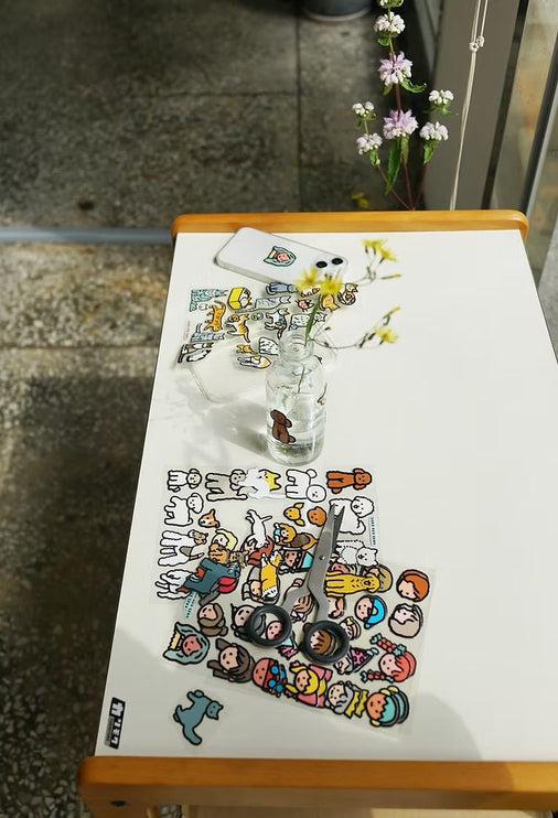 Point Stickers - Cats - ColorSwatch