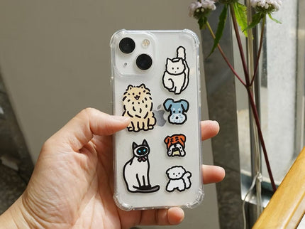 Point Stickers - Dogs - ColorSwatch