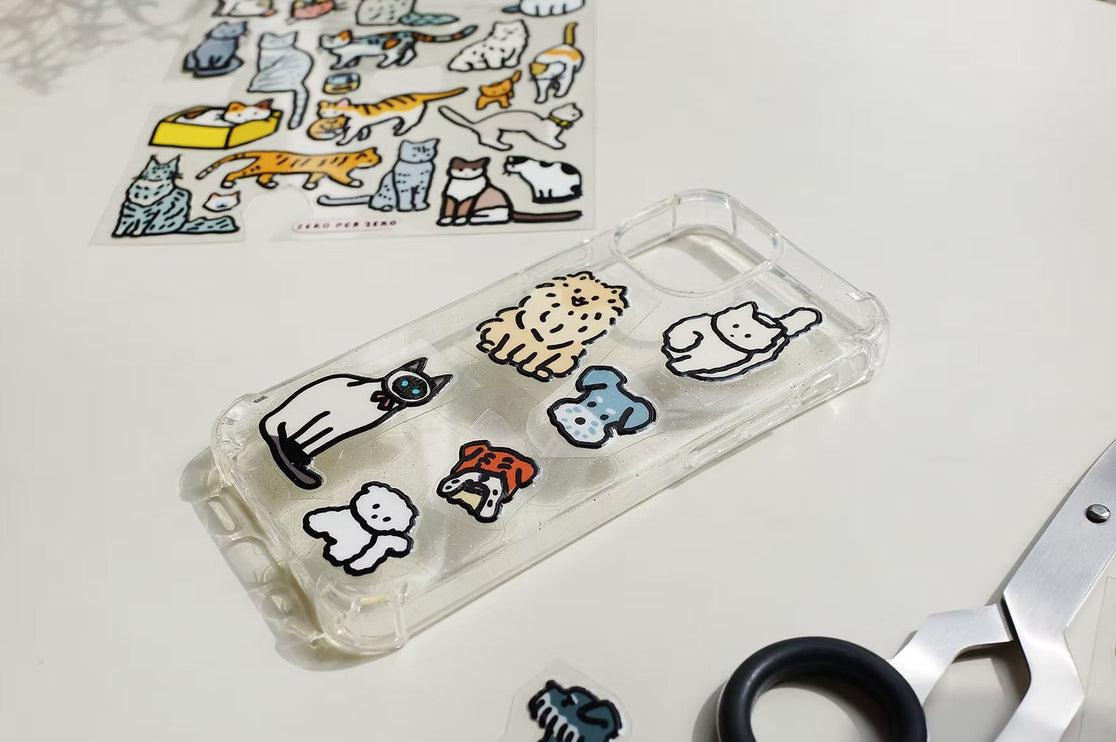 Point Stickers - Dogs - ColorSwatch