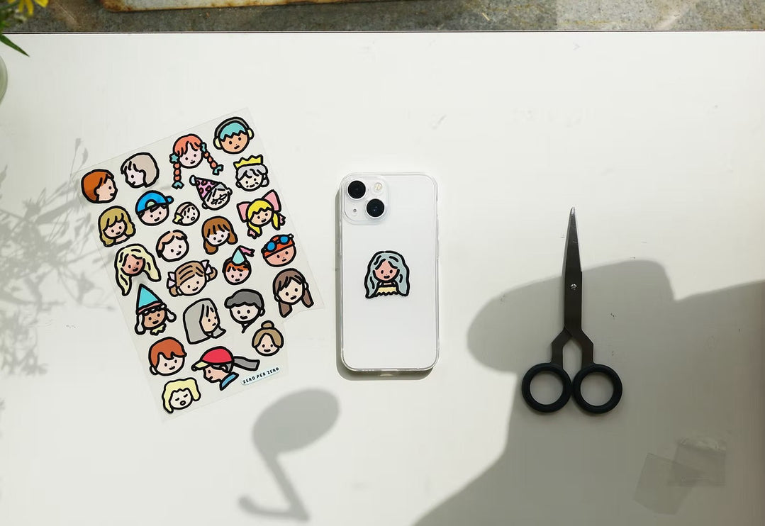 Point Stickers - Dogs - ColorSwatch