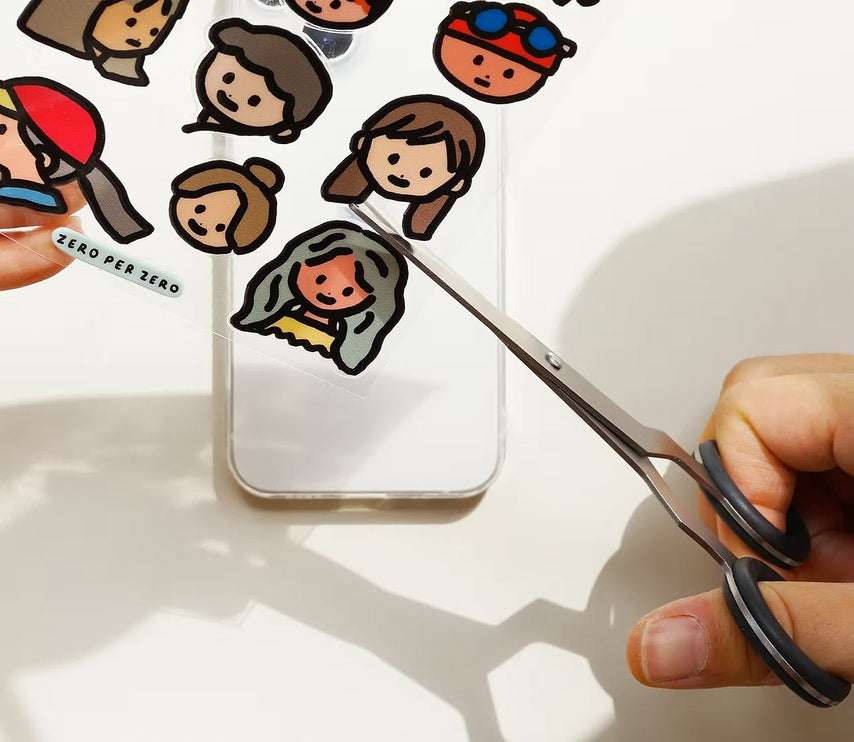 Point Stickers - Faces - ColorSwatch