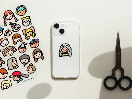 Point Stickers - Faces - ColorSwatch