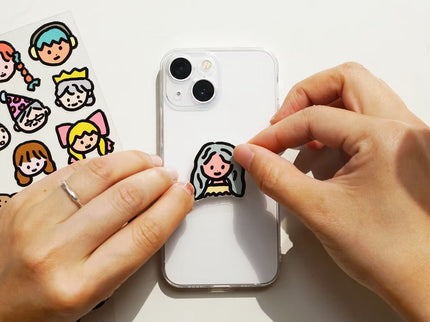 Point Stickers - Faces - ColorSwatch