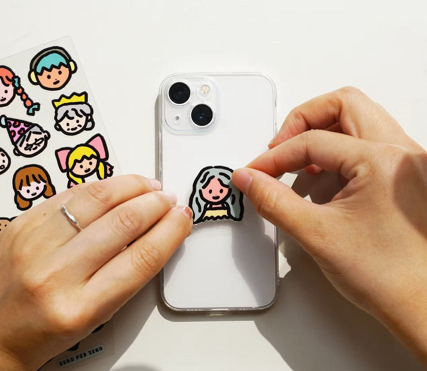 Point Stickers - Faces - ColorSwatch