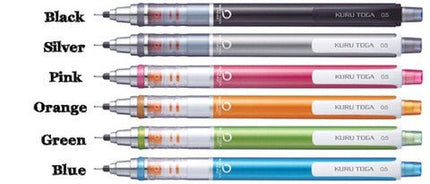 Portaminas Kurutoga 0.5mm - Negro - ColorSwatch