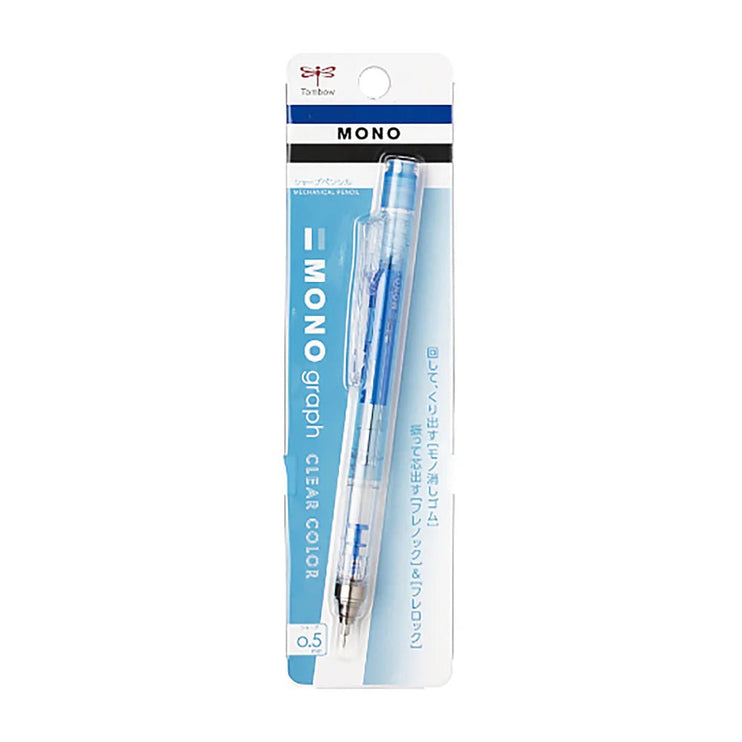Portaminas Mono Graph Clear - 0.5mm - Blue - ColorSwatch