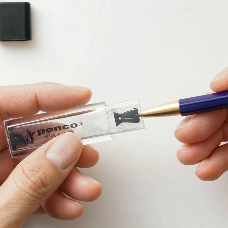 Portaminas Prime Timber - Brass - Black - ColorSwatch