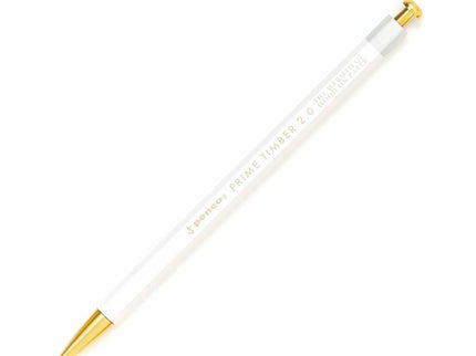 Portaminas Prime Timber - Brass - White - ColorSwatch