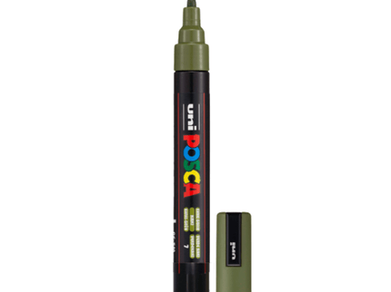 Posca PC - 5M - Khaki Green - ColorSwatch