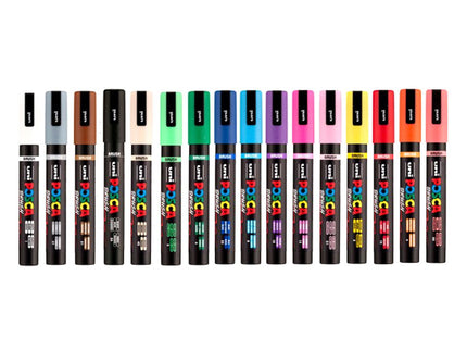 Posca PC5BR - Brush - (Unidad) - ColorSwatch