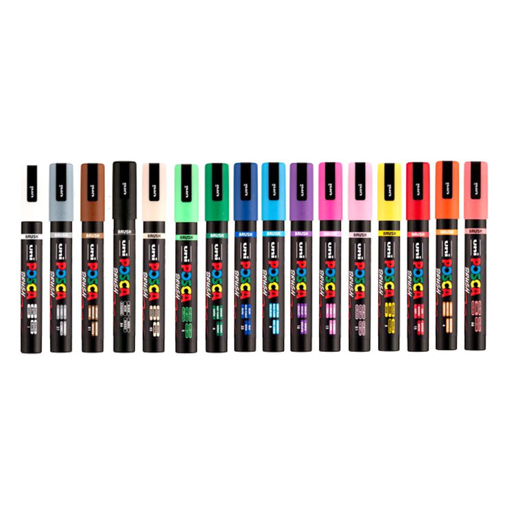 Posca PC5BR - Brush - (Unidad) - ColorSwatch