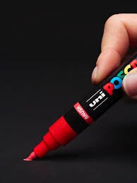 Posca PC5BR - Brush - (Unidad) - ColorSwatch