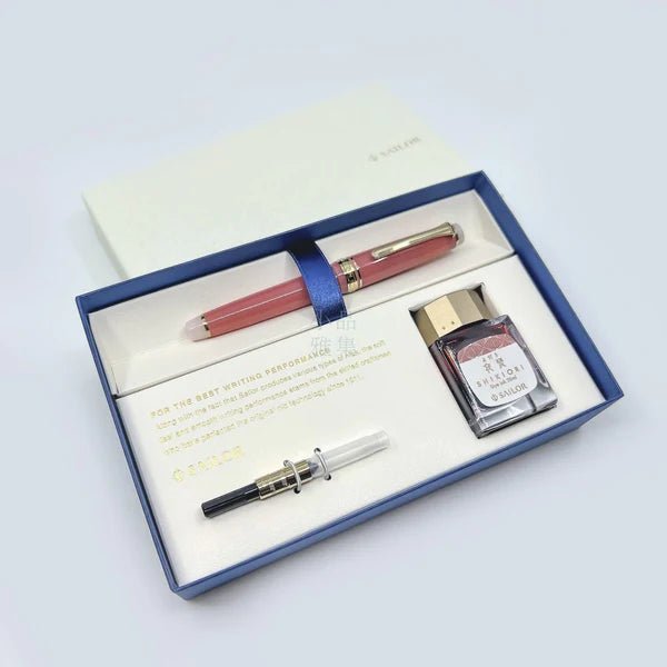 Professional Gear Slim - Edición Limitada - Pluma Fuente Tako + Tinta Shikiori - ColorSwatch