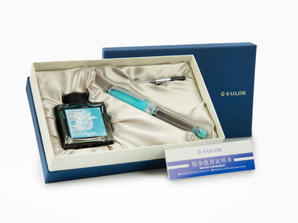 Professional Gear Slim Manyo II - Pluma Fuente Ayame + Tinta Koke - ColorSwatch