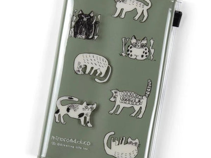 PVC Pouch - Cats (Mirocomachiko) - ColorSwatch