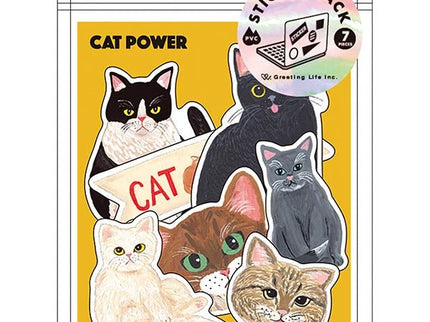 PVC Stickers - Cats (Kahoko Sodeyama) - ColorSwatch