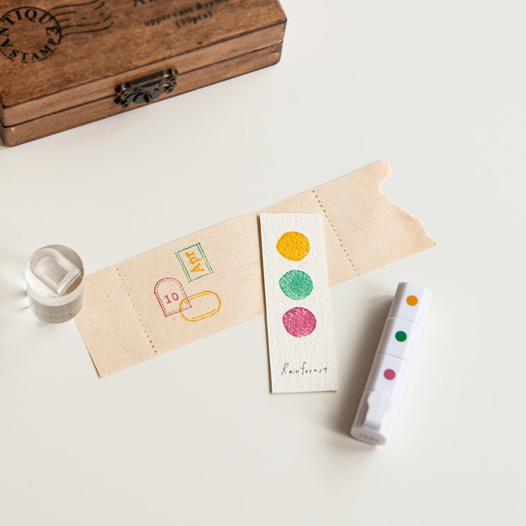 MU - Inky Pen Stamp Pads - Rainforest