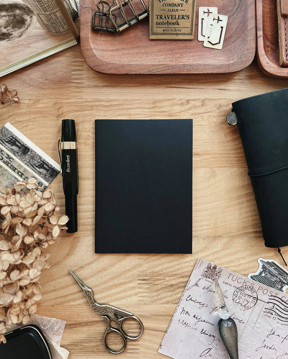 Refill - Black Notebook - Passport - ColorSwatch