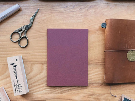 Refill - Bordeaux Notebook - Passport - ColorSwatch