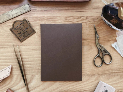Refill - Chestnut Brown Notebook - Passport - ColorSwatch