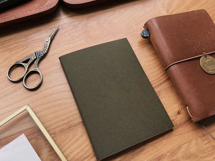 Refill - Olive Green Notebook - Passport - ColorSwatch