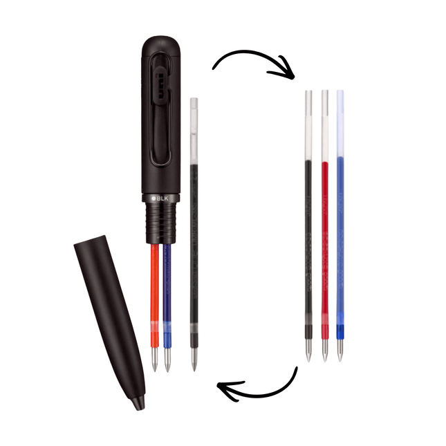 Repuesto de tinta para Uni-ball ONE 3 - ColorSwatch