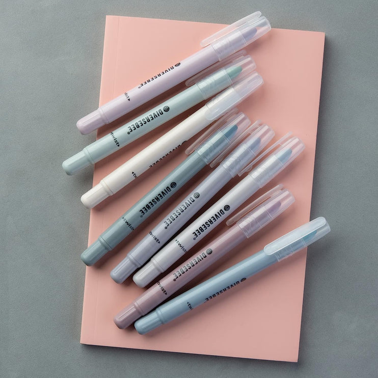 Resaltadores para biblia (Gel) - Dusty - ColorSwatch