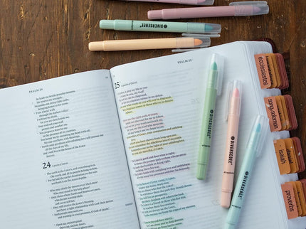 Resaltadores para biblia (Gel) - Pastel - ColorSwatch