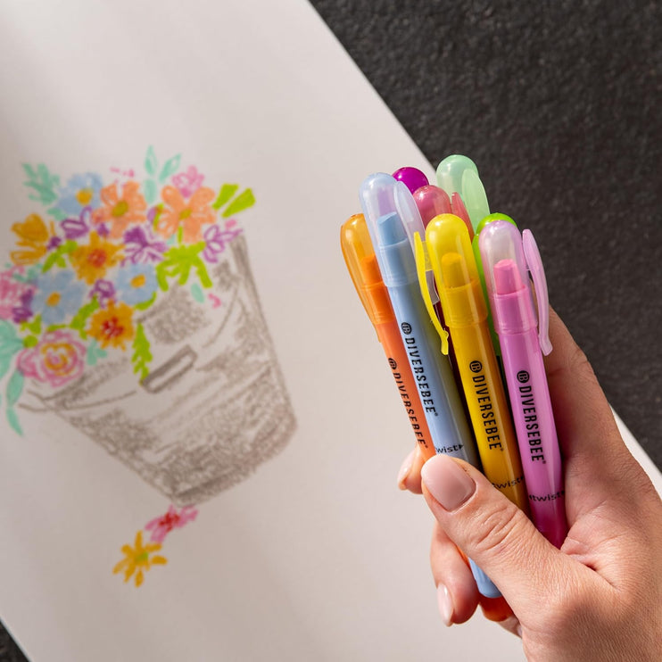 Resaltadores para biblia (Gel) - Sorbet - ColorSwatch