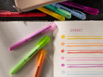 Resaltadores para biblia (Gel) - Sorbet - ColorSwatch